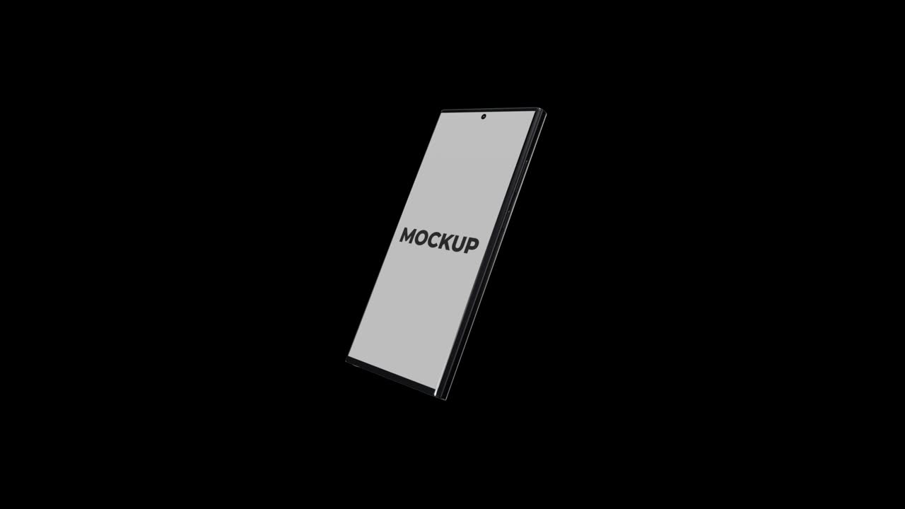 Template mockup realistico Samsung S24 per presentazione di app mobile e vetrina del dispositivo