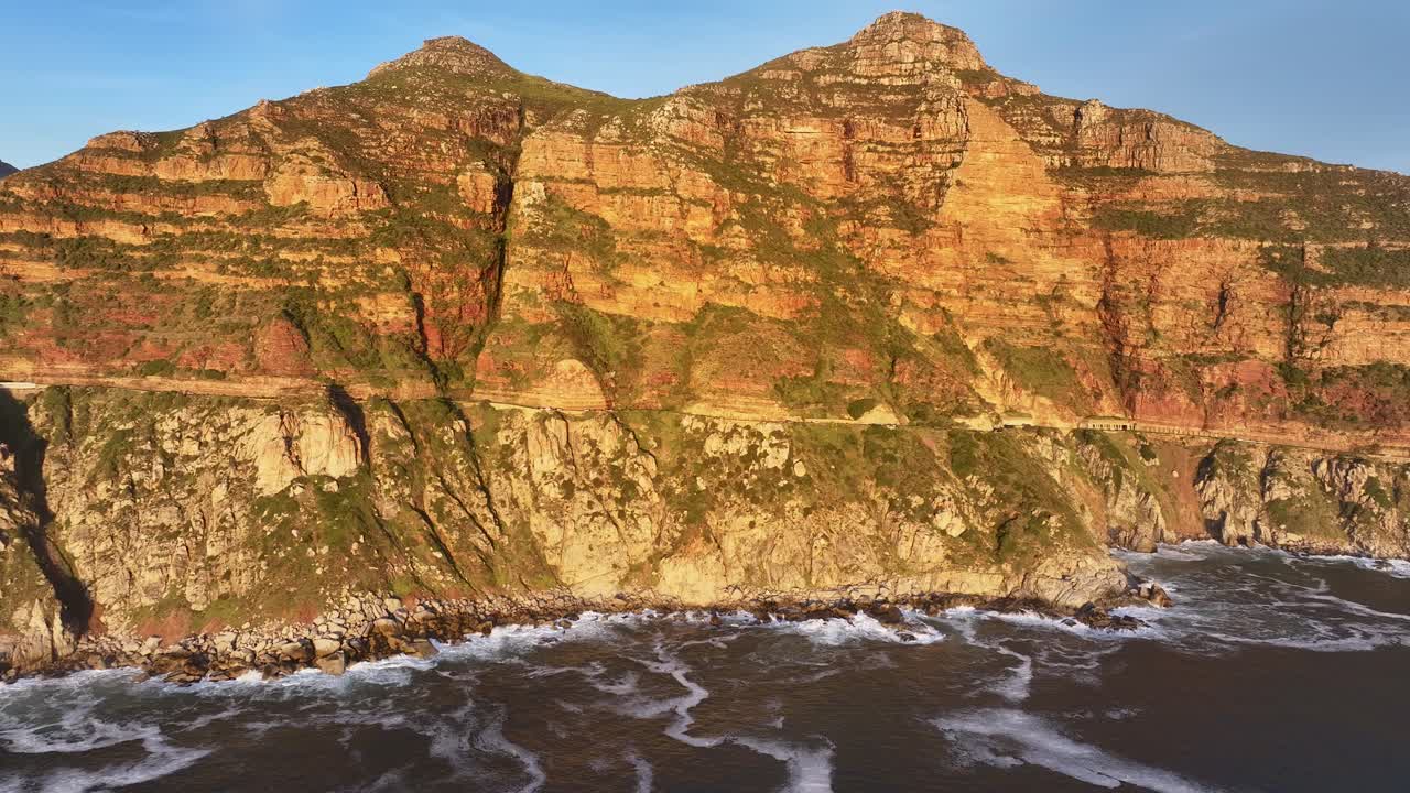 carretera de los cañones en la ciudad del cabo en el cabo occidental de sudáfrica