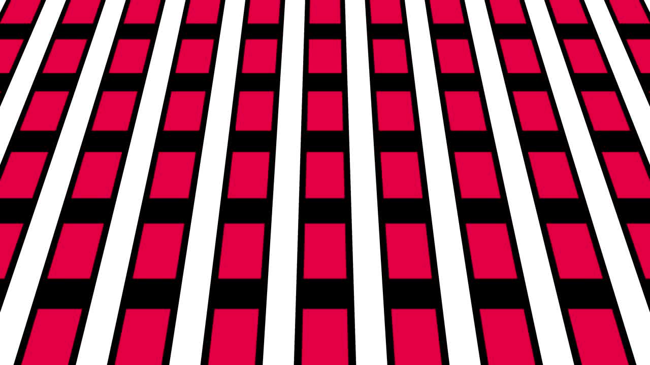 patrón de video gráfico con figuras geométricas que se inclina hacia arriba y se mueve.