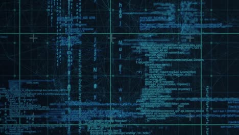 animation of diverse data processing in digital space