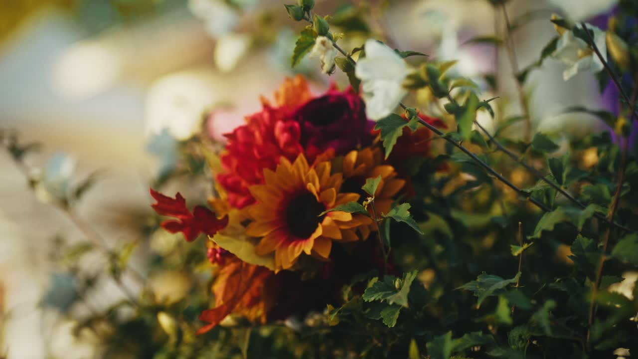 Arranjo Floral de Outono