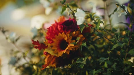 fall floral arrangement