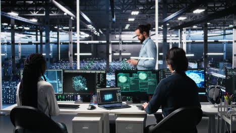 technicians in ai server hub panicked by hacking attempt stealing company data
