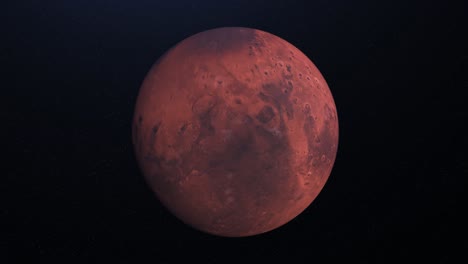 marte: el planeta rojo en el espacio