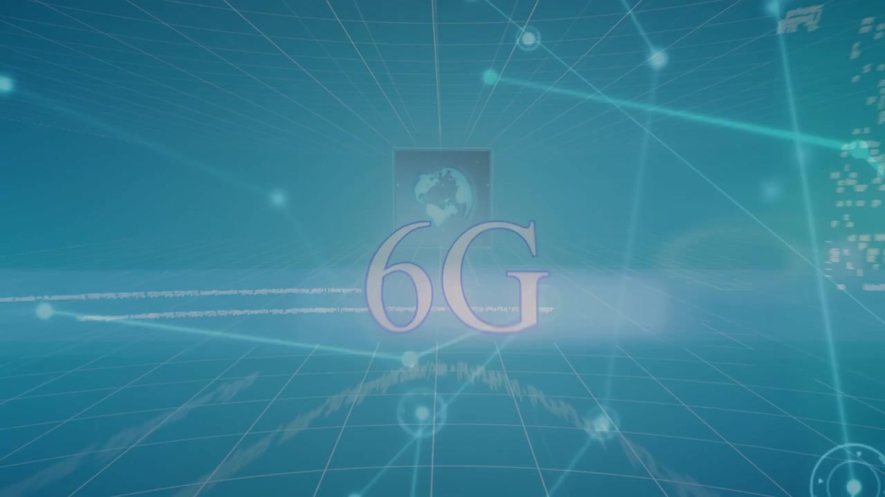 Animation of network of connections over binary coding