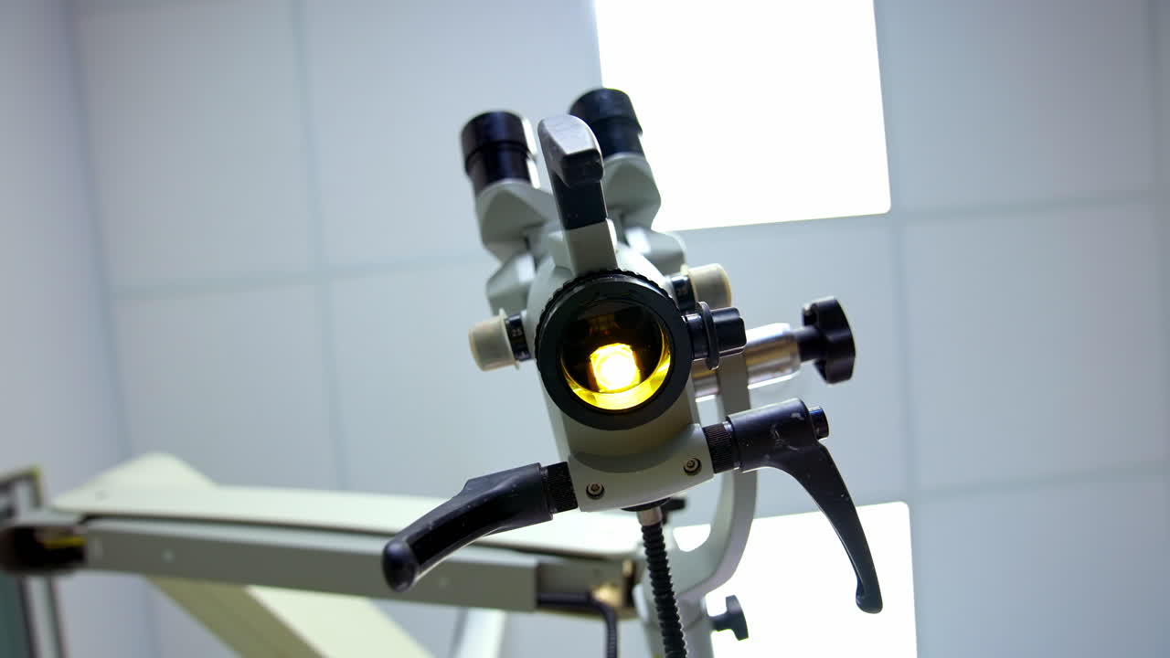 Special equipment for dentist. Dental clinic interior with modern dentistry equipment