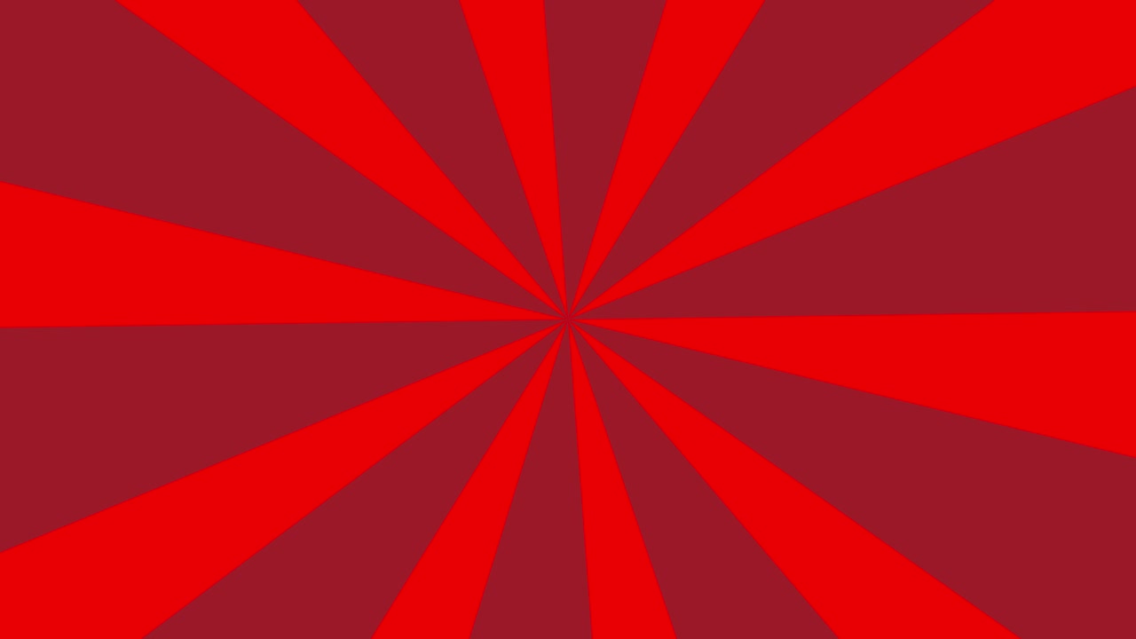 스파일 기하학적 추상 2d 애니메이션 회전 시각 효과 모양 패턴 배경 광학 착각 모션 그래픽 디지털 아트 마룬 빨간색