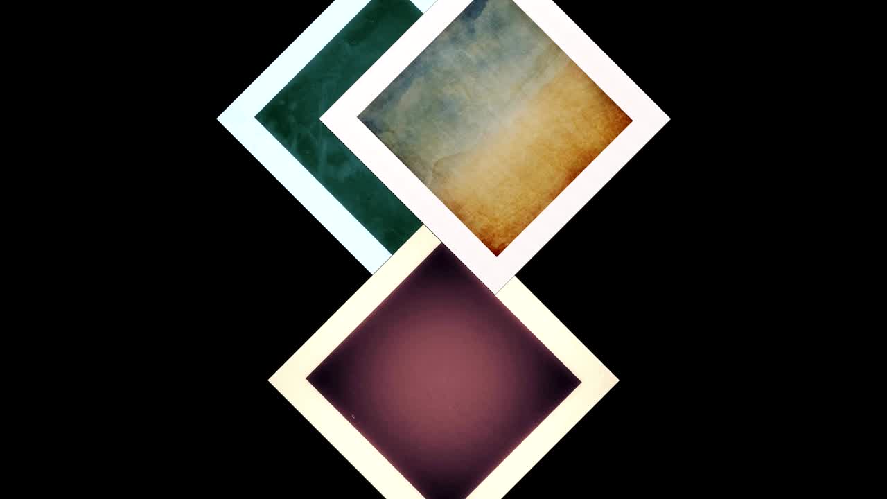 patrón gráfico de formas de rombo que se mueven en el fondo en varias direcciones.