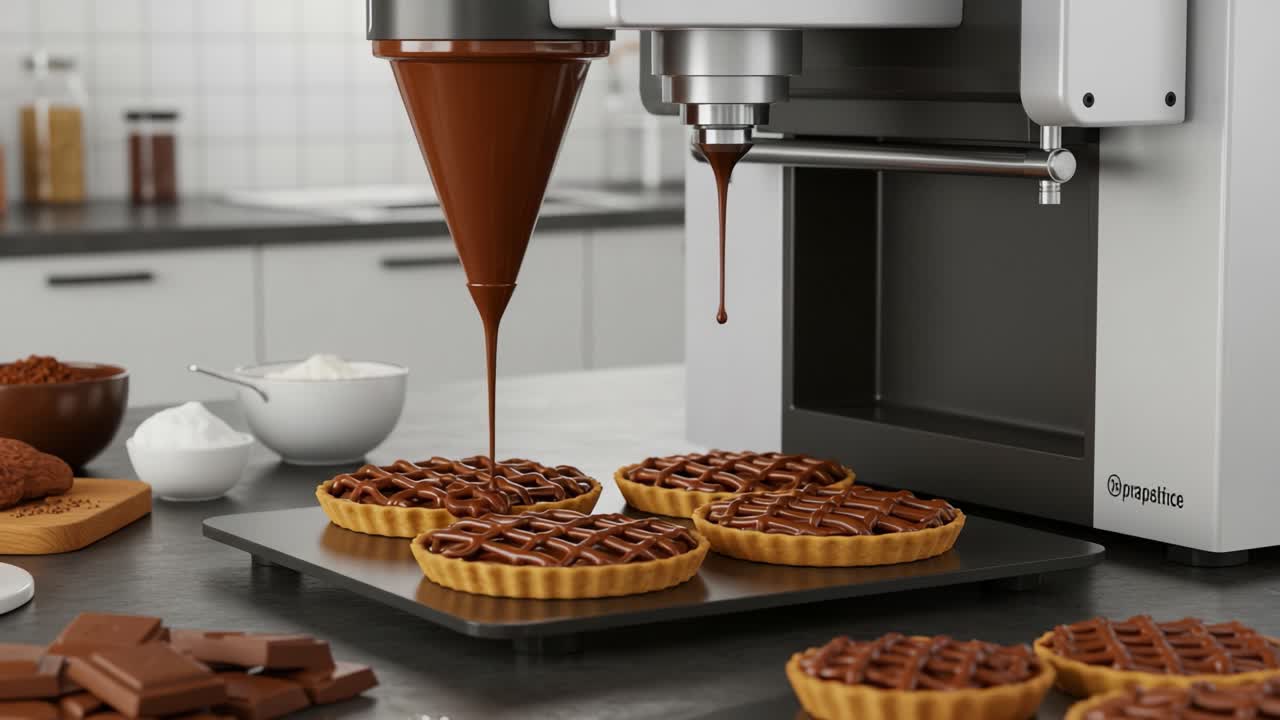 Delicious Chocolate Filling Process for Waffles: A Step-by-Step Guide to Creating Mouthwatering Dessert Treats with Precision and Flavor