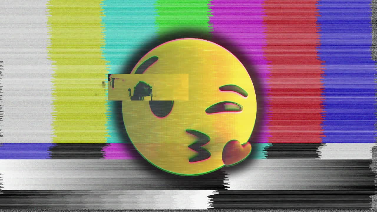 emoticono en la pantalla de prueba