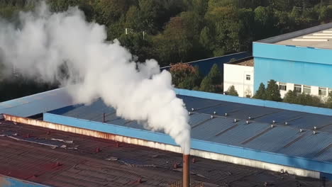 industrial factory smoke stack. petrochemical plant, oil and gas refinery. technological unit for air purification from pollution and environmental protection at an oil and gas enterprise.