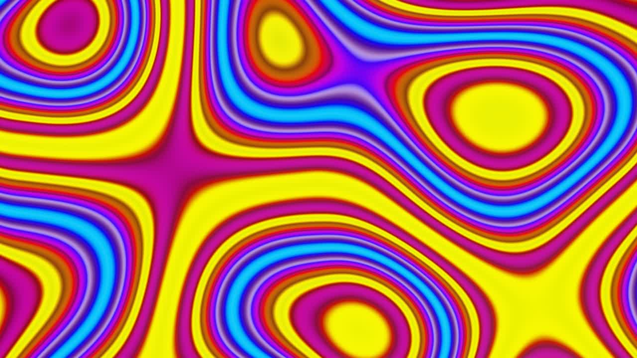 fondo líquido fluido de líneas de gradiente multicolores.