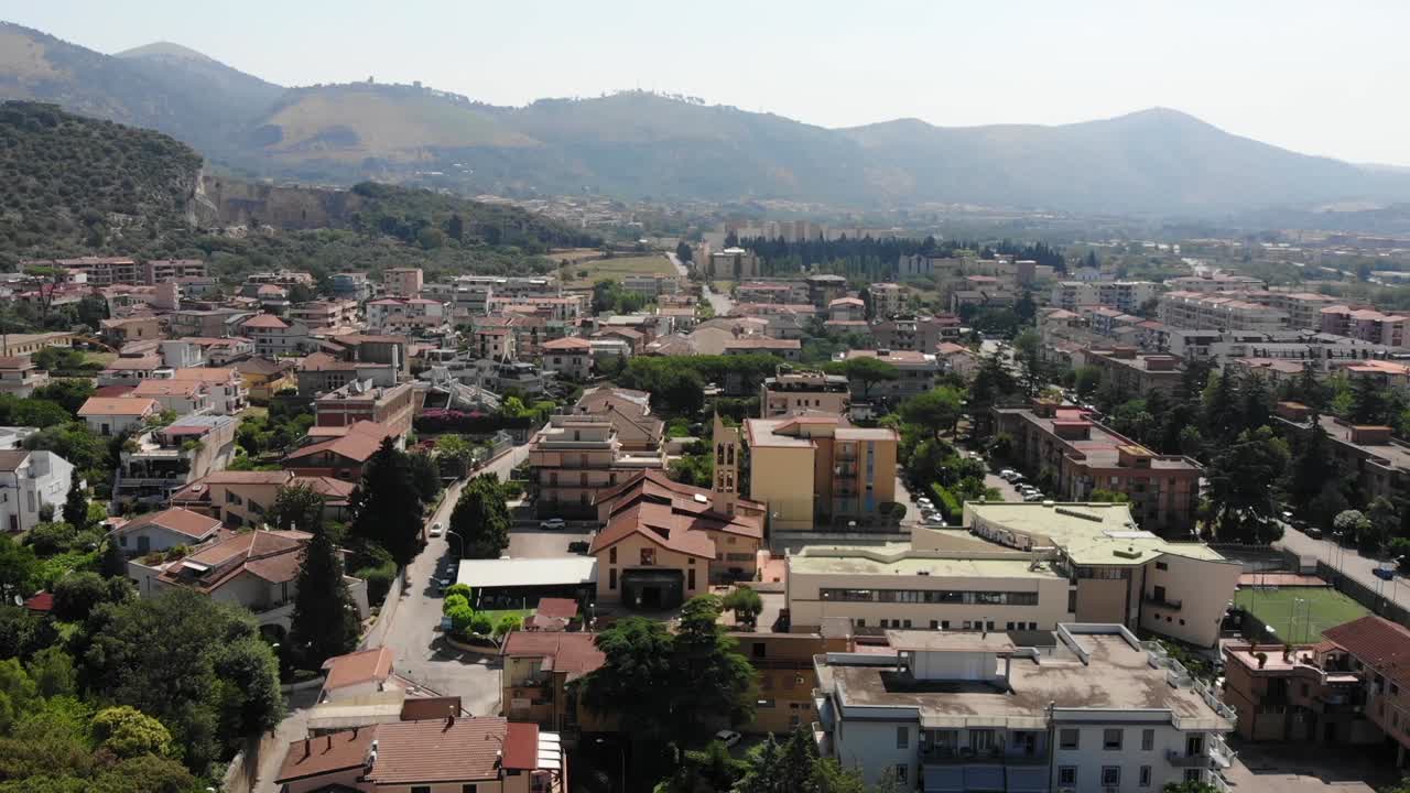 drone aéreo fue a la parroquia de santo nombre de maria full hd 50fps