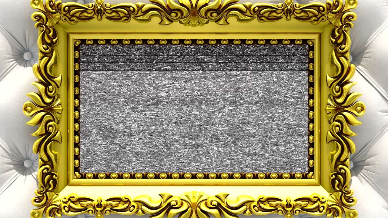 하이퍼스페이스 점프 골드 픽처 프레임