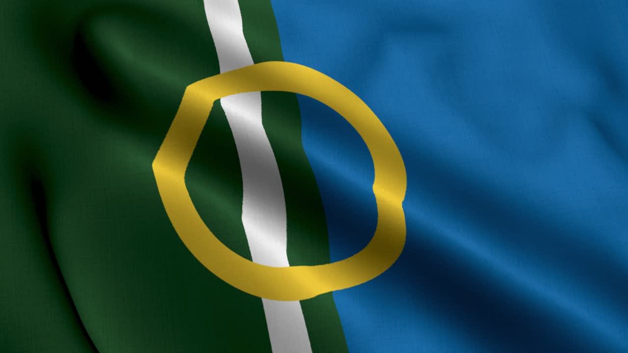 bandera de la ciudad de calne