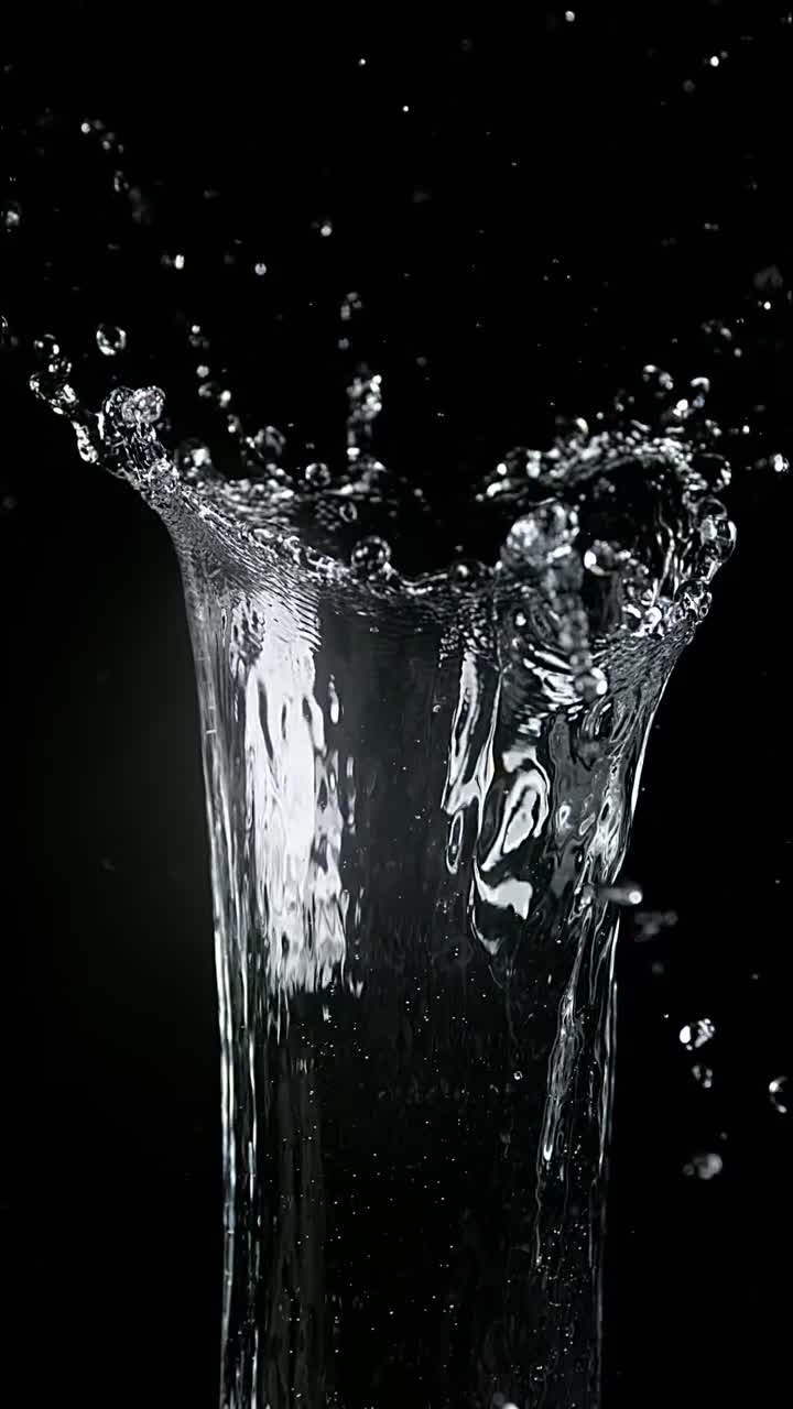 A stylish dark-themed video background with a futuristic and high-tech feel.