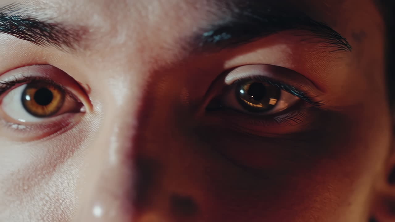 primer plano de la cara de una persona