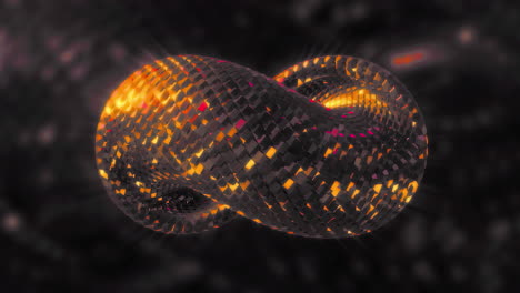 simbolo dell'infinito astratto modello 3d
