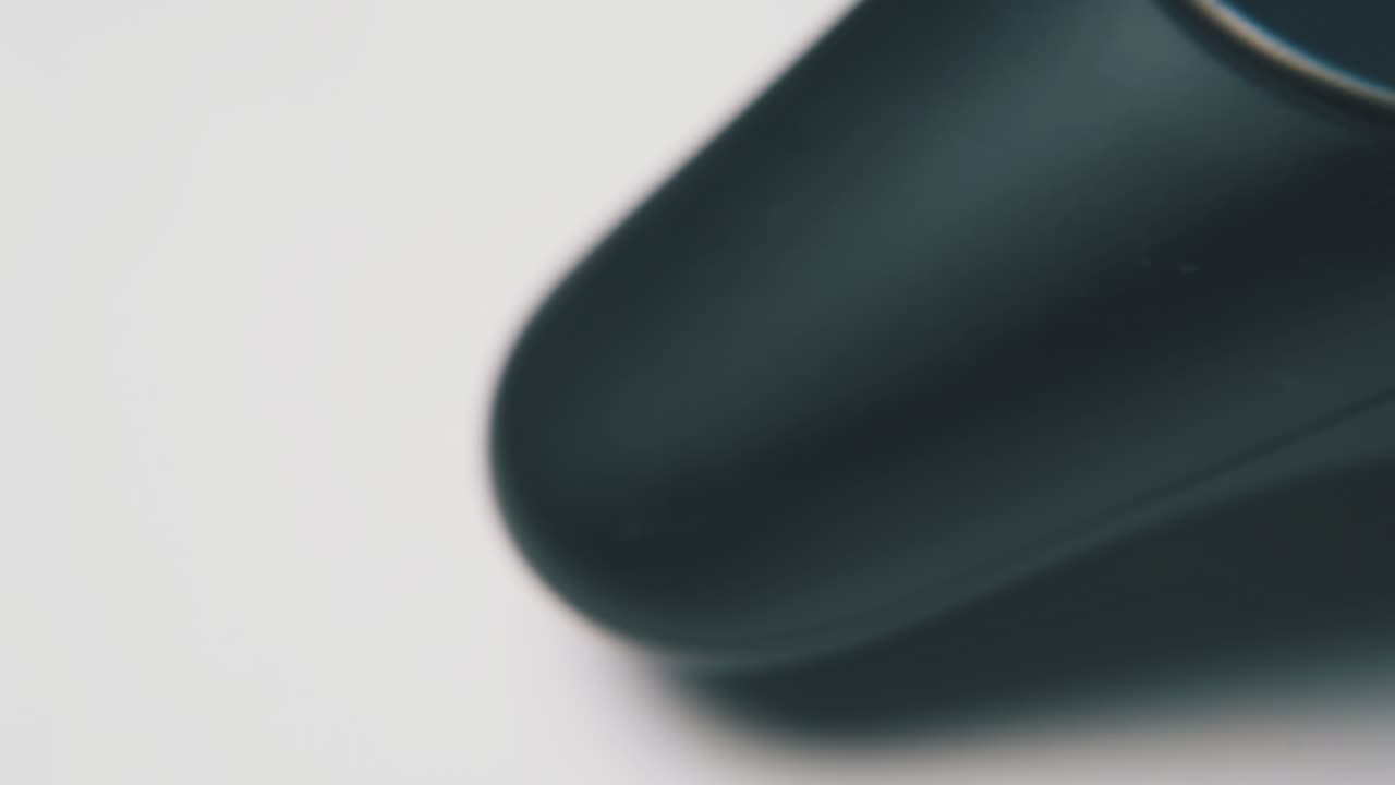 joystick with symbols on buttons on white background