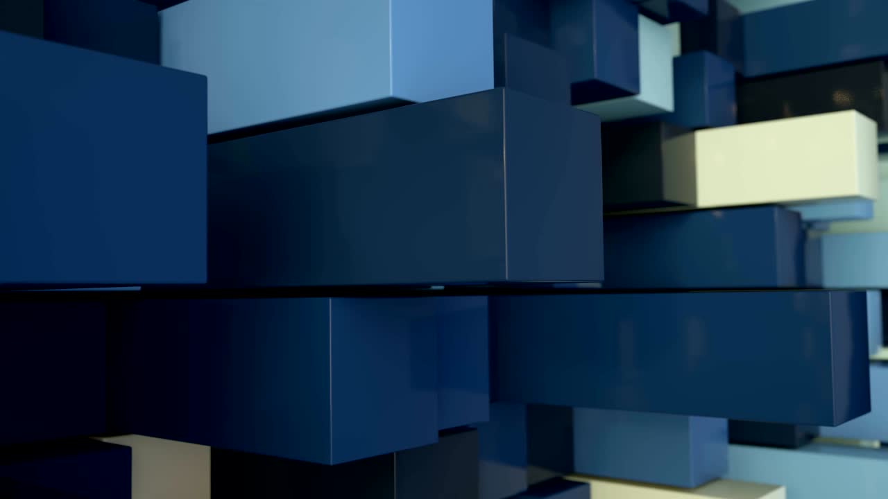 4K Abstract Cubes