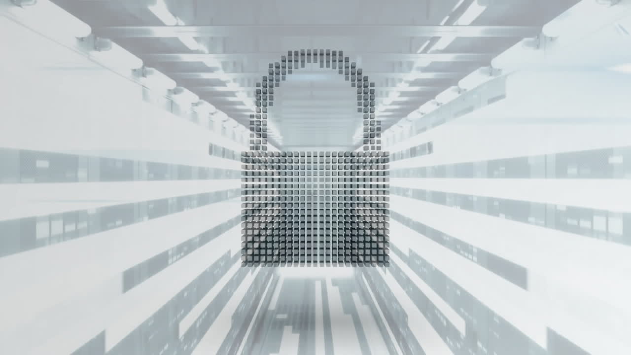 디지털  ⁇ 락의 애니메이션과 컴퓨터 서버를 통한 데이터 처리