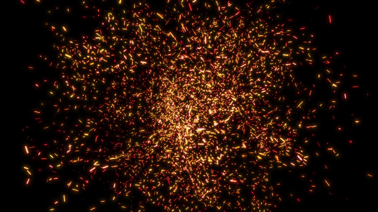 chispas de fuego abstractas