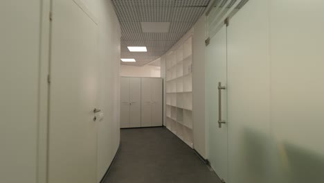 modern empty office corridor