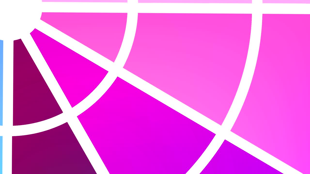 ventilador de tipo objeto circular de varios colores que gira en el sentido de las agujas del reloj, con el punto de anclaje posicionado en la parte superior izquierda y cubre todo el fondo.