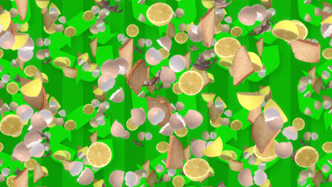 Recycling-garbage-environment-eco-background-loop-tile-swirling