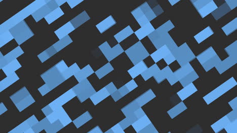 modern diagonal pattern of blue and black squares abstract design