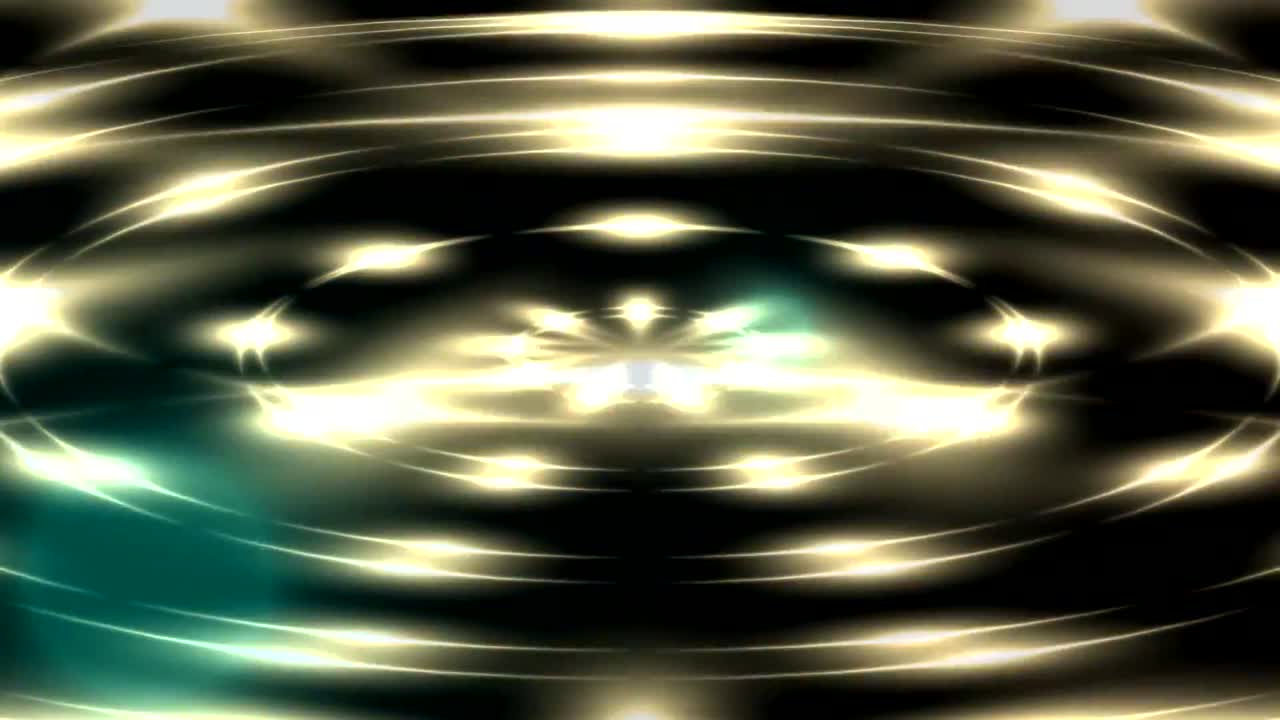 Golden Abstract Back Lights Background