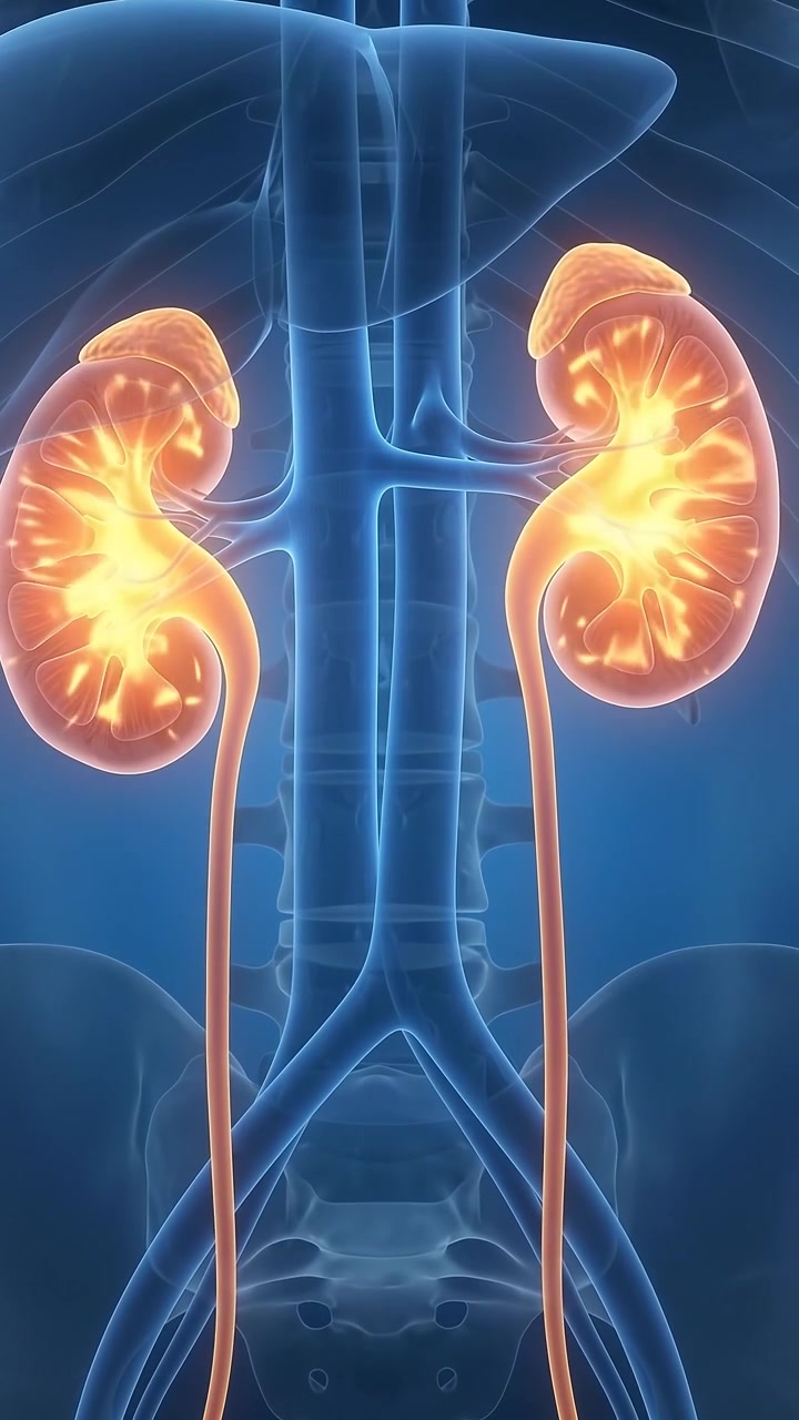 3D Medical Animation of Human Urinary System Function