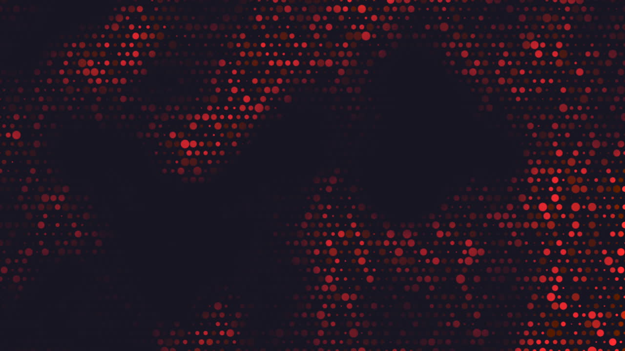 Red small dots pattern