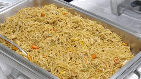 foto de comida deliciosa servida en una cena o recepción de bodas