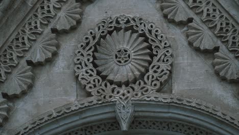 selahaddin eyyubi mosque, historic silvan ulu mosque, turkey, details, embroidered
