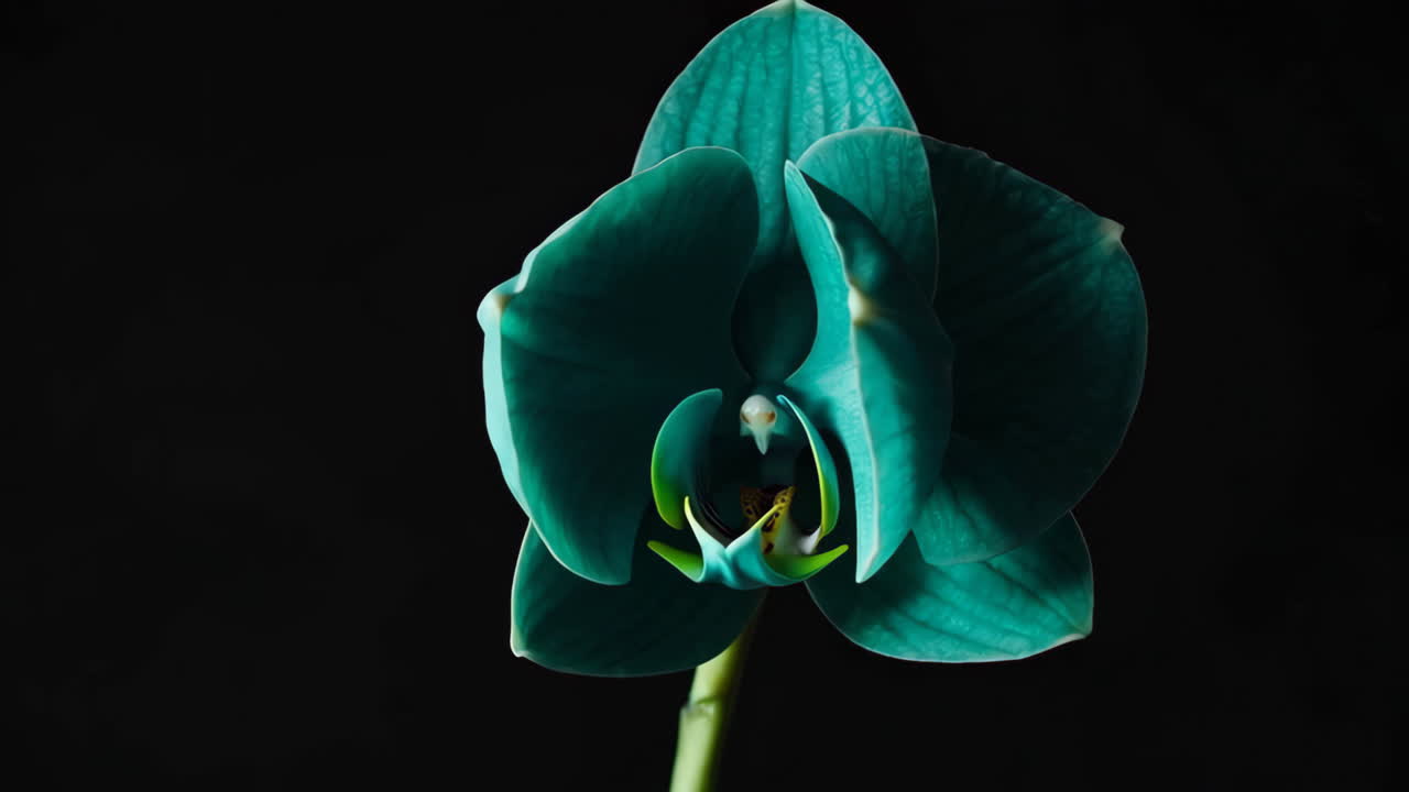 крупный план оранжевой орхидеи