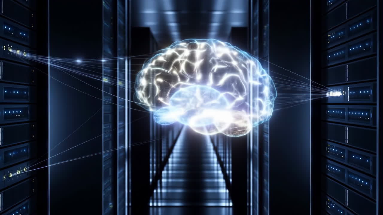 Artificial Intelligence Brain in a Data Center