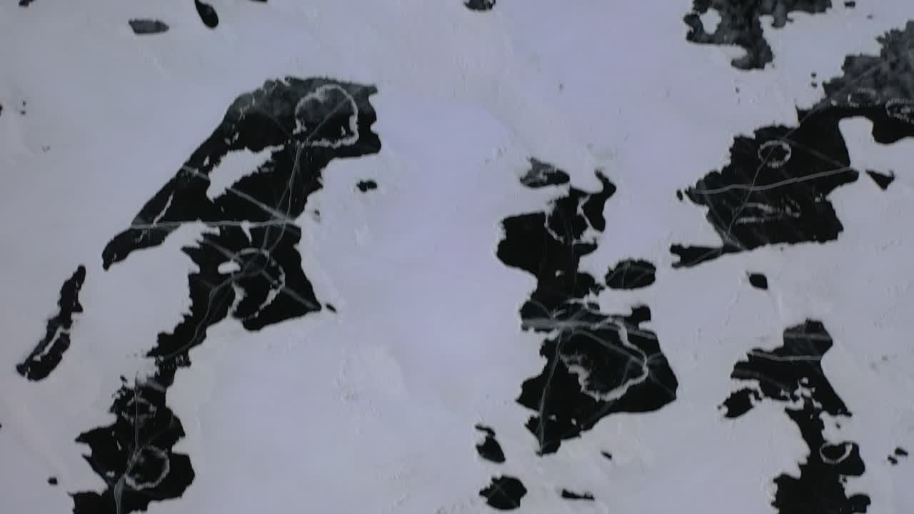 застывший пейзаж