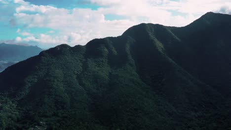 Dark-side-of-the-Ma-On-Shan-mountains-of-Hong-Kong-on-an-overcast-day