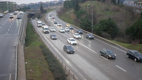 tráfico en las carreteras de las zonas urbanas