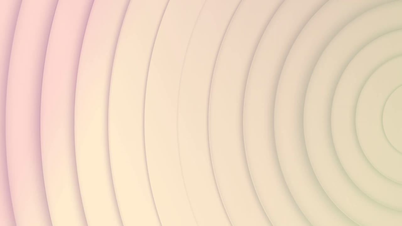 animación de tubos de ensayo en un icono de soporte sobre círculos concéntricos contra un fondo rosado.