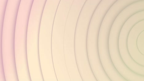 Animation-of-test-tubes-on-a-stand-icon-over-concentric-circles-against-pink-background