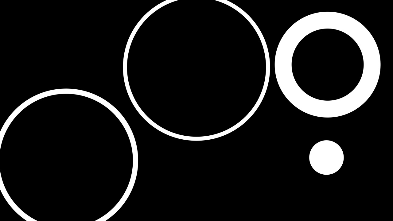 Shape animation circle spreading motion graphics