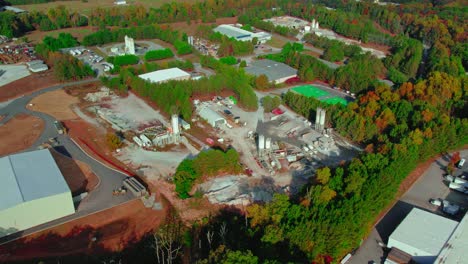 instalación industrial de un proveedor de hormigón de mezcla lista en georgia, estados unidos