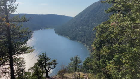 tranquil waters: a view from gibraltar rock