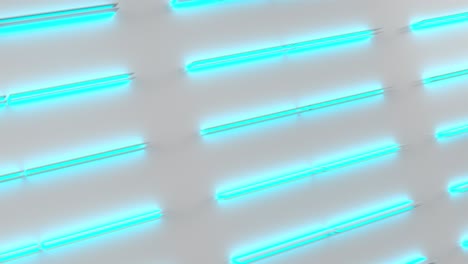 fondo futurista en bucle blanco con líneas y elementos brillantes azules