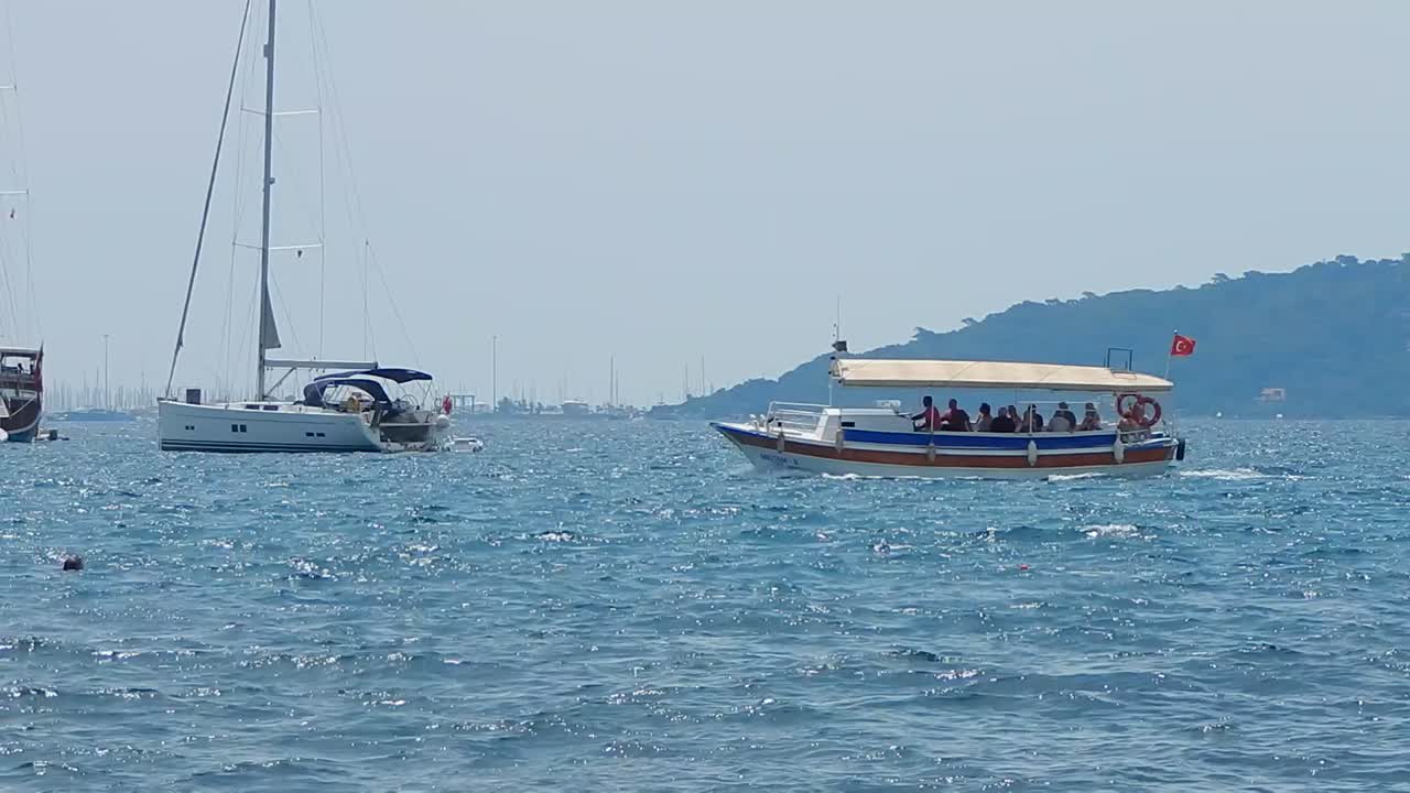 Travel in Marmaris resort in Turkey, nature and texture