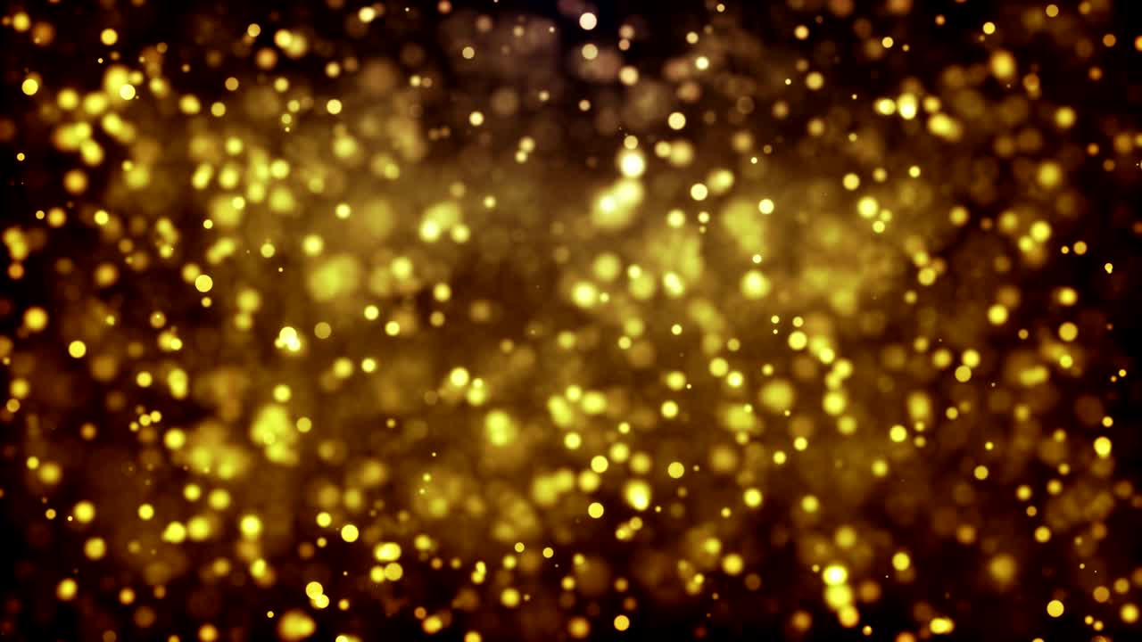 Abstrakt sløret glød, glitrende partikler, funklende bokeh-baggrund