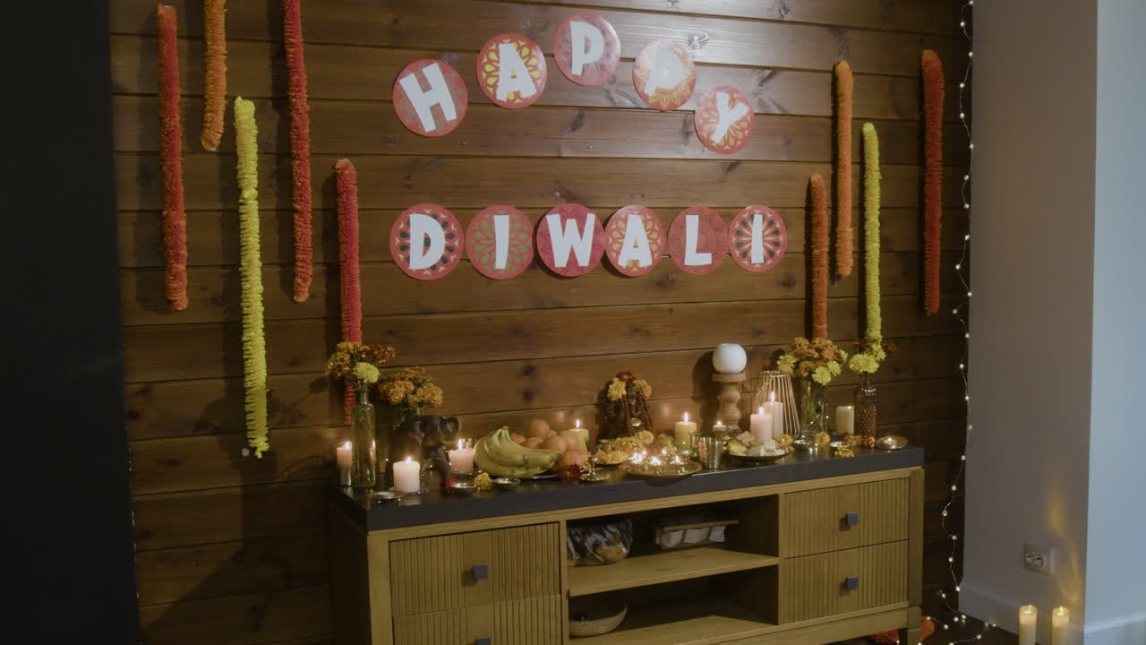 decoración de diwali