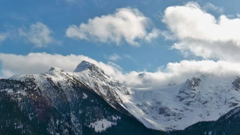 Scenic-Snowy-Mountain-Landscape-and-Trees